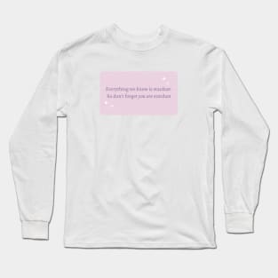 You Are Stardust - light purple Long Sleeve T-Shirt